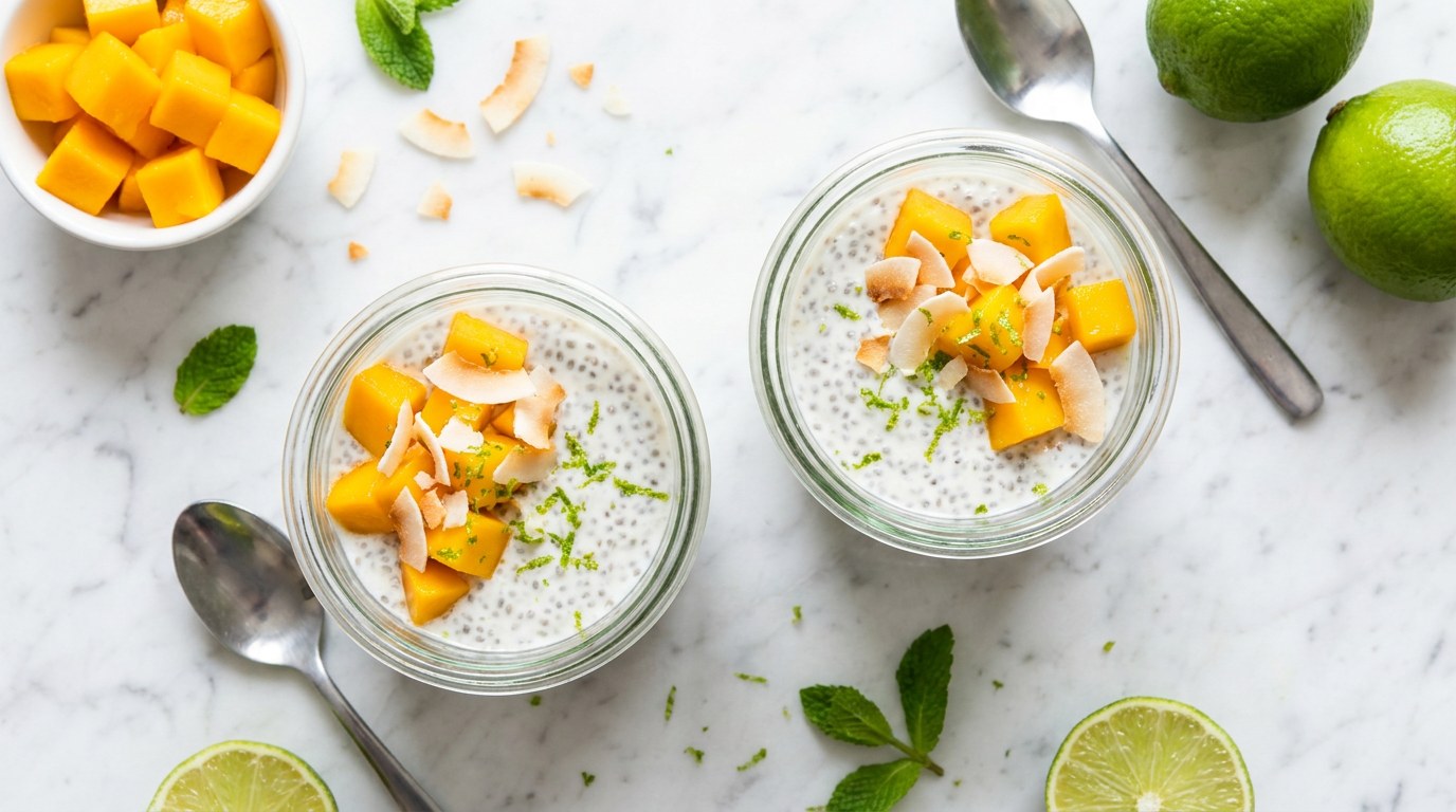 Chia Pudding with Mango