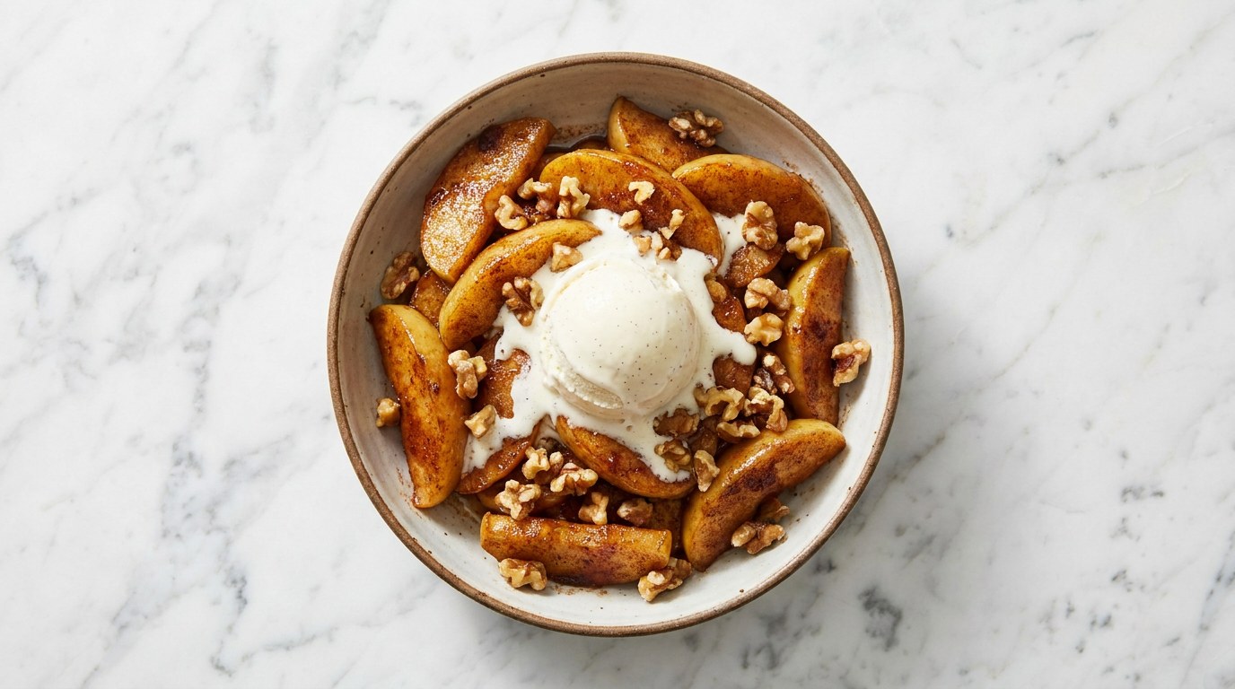 Fried Apples with Cinnamon