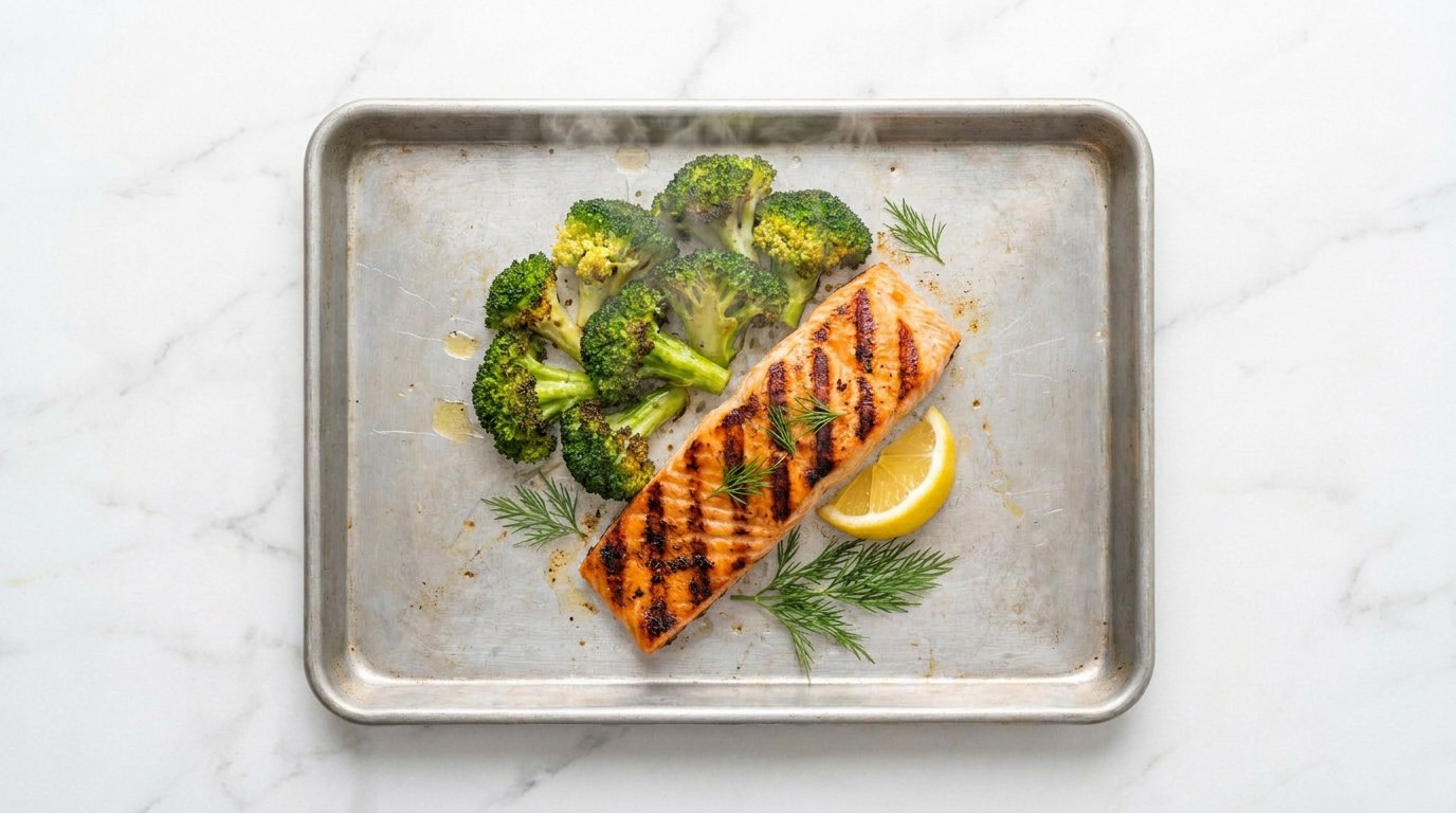 Step 4: Bake for 15 to 18 minutes, until the salmon is cooked through.
