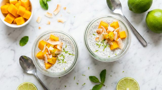 Chia Pudding with Mango