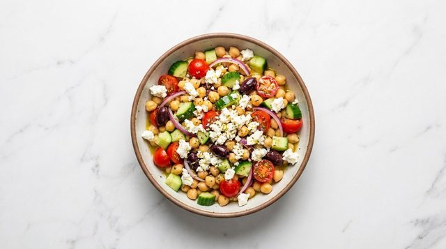 Greek Chickpea Salad