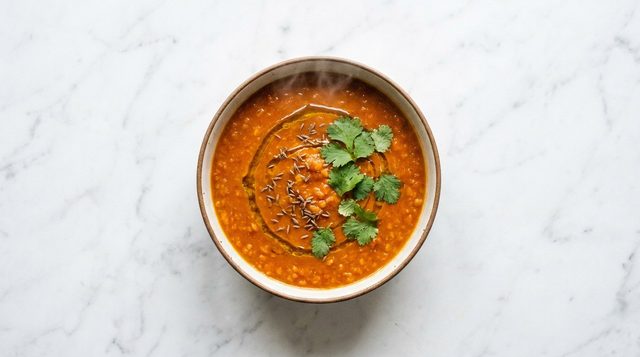 Red Lentil Soup with Cumin