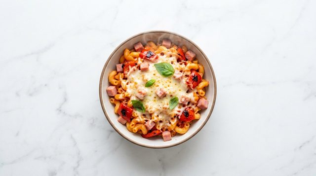 Dutch Macaroni with Ham and Cheese