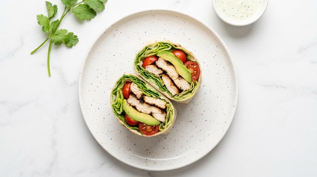 Chicken and Avocado Wraps