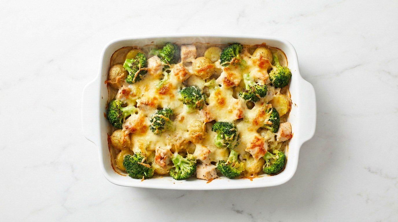 Step 5: Bake for 25 minutes until golden and let it rest for 5 minutes before serving.