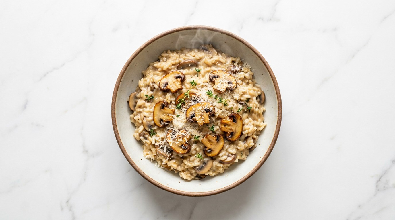 Creamy Mushroom Risotto